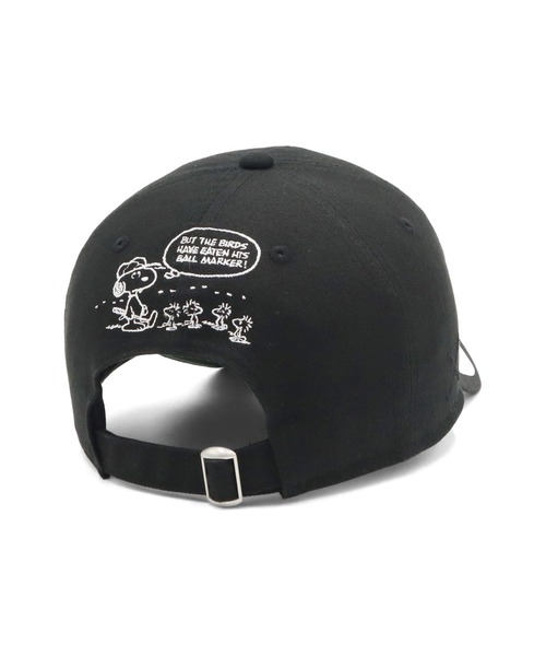NEW ERA ニューエラ ゴルフ バケット 新品　スヌーピー S /M　黒 本当に 安い 通販ファッション - NEW ERA ニューエラ ゴルフ