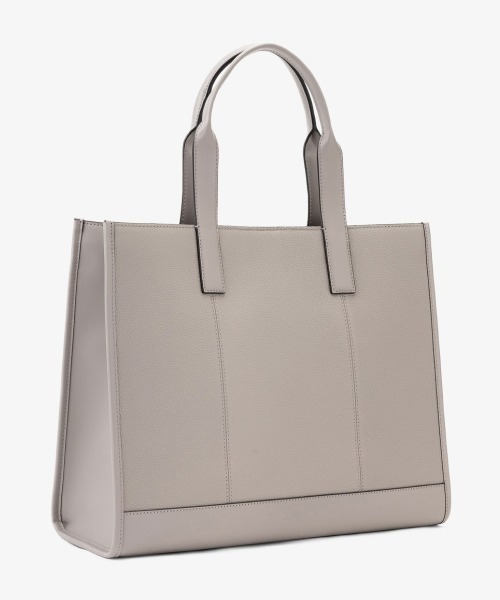 セール】COOPER ロゴ エンボス ぺブル レザー トート（トートバッグ