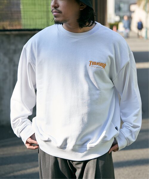 THRASHER(スラッシャー)の「THRASHER スラッシャー ダイヤロゴスウェット(スウェット・メンズ・グレー/ブラック/ホワイト・L/M)」の10枚目の写真