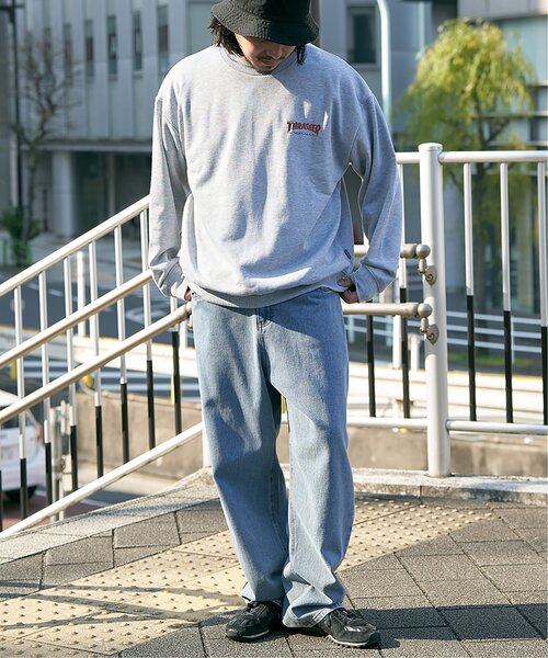 THRASHER(スラッシャー)の「THRASHER スラッシャー ダイヤロゴスウェット(スウェット・メンズ・グレー/ブラック/ホワイト・L/M)」の17枚目の写真