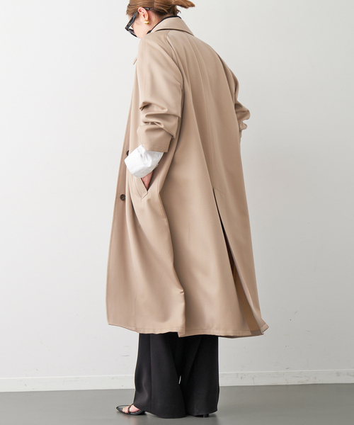 WOOLSILK ギャバトレンチコート ドゥーズィエムクラス 完売品