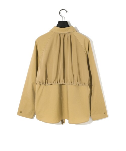 MIDIUMISOLID(ミディウミソリッド)の「MIDIUMISOLID for Ladies トレンチシャツ(シャツ/ブラウス・レディース・ブラック/ベージュ・FREE)」の22枚目の写真