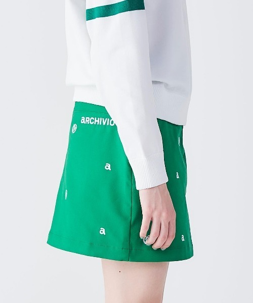 archivio(アルチビオ)の「<LADIES>コットン混刺繍スカート(スカート・レディース・グリーン/ネイビー/ベージュ・S/M/L)」の14枚目の写真