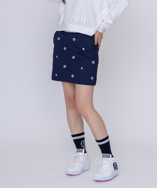 archivio(アルチビオ)の「<LADIES>コットン混刺繍スカート(スカート・レディース・グリーン/ネイビー/ベージュ・S/M/L)」の18枚目の写真