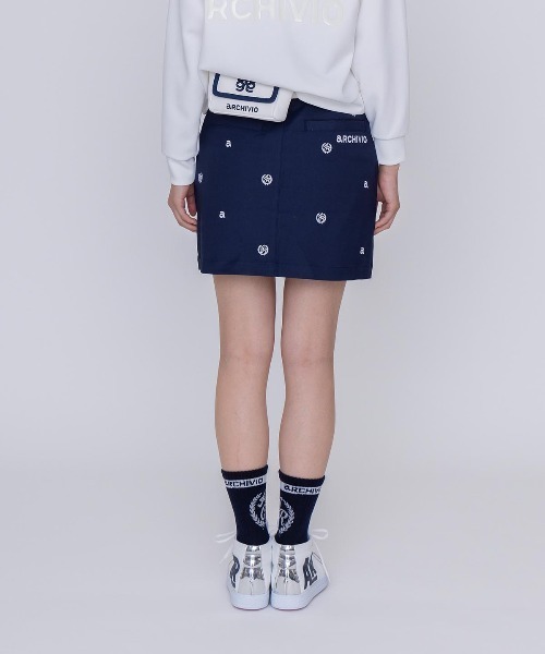 archivio(アルチビオ)の「<LADIES>コットン混刺繍スカート(スカート・レディース・グリーン/ネイビー/ベージュ・S/M/L)」の20枚目の写真