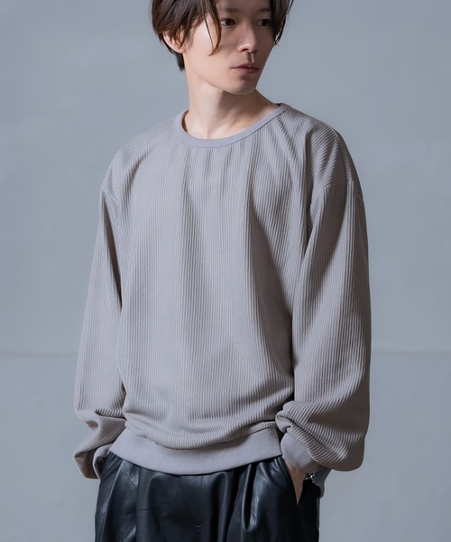 Crownor（クラウノアー）の「サイドジップ トレーナー（スウェット・メンズ・ブラック/ブルー/ライトグレー/ネイビー・SMALL/MEDIUM/LARGE）」の16枚目の写真