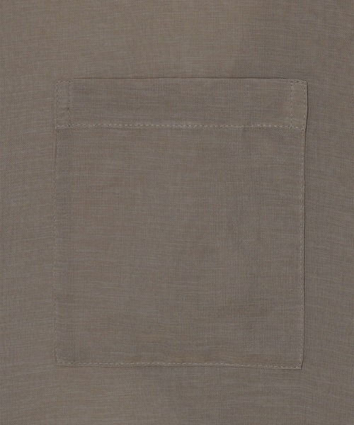 ミニマルシアーオーバーシャツ（シャツ/ブラウス）｜anuans（ア