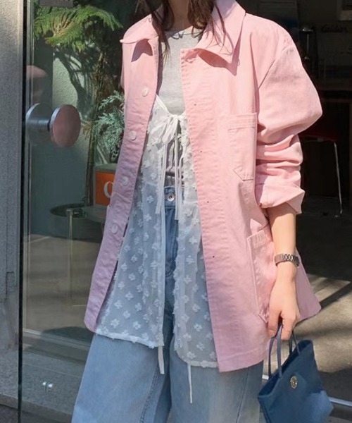Teem Store（チームストア）の「【前後2WAY】春夏定番チュールティアード レイヤード前結びリボンキャミソール（キャミソール・レディース・ブラック/ホワイト・F）」の3枚目の写真