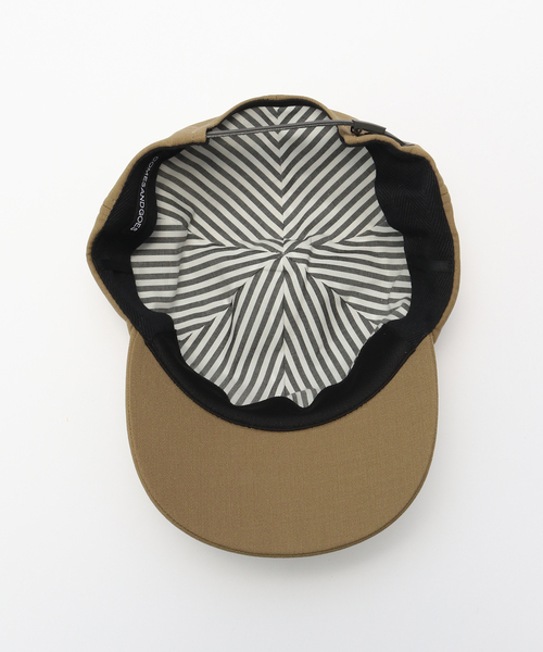 COMESANDGOES（カムズアンドゴーズ）の「【COMESANDGOES / カムズアンドゴーズ STANDARD CAP NO.2721 4-A（キャップ・メンズ・ブラック/ベージュ・FREE）」の5枚目の写真