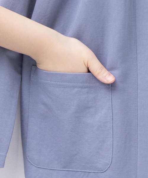 NAVY（ネイビー）の「NAVY SARARI UVトッパーカーディガン（カーディガン/ボレロ・レディース・グレー/ブラック/グレイッシュベージュ/サックスブルー系1・M/L/XL）」の22枚目の写真