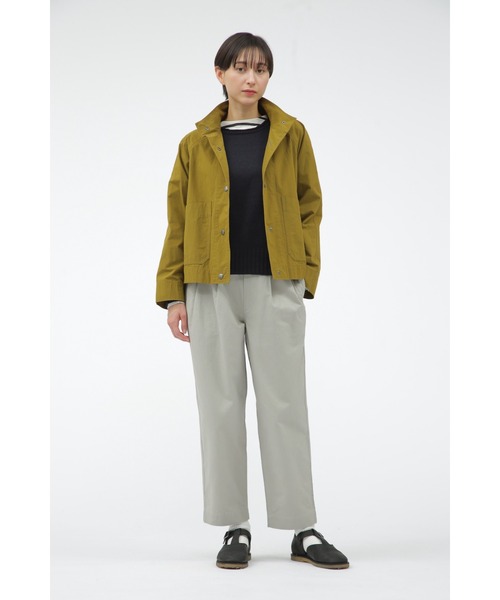 MHL.(エムエイチエル)の「CONTRAST COTTON LINEN(ニット/セーター・レディース・ベージュ系その他3/ネイビー系1・2)」の10枚目の写真