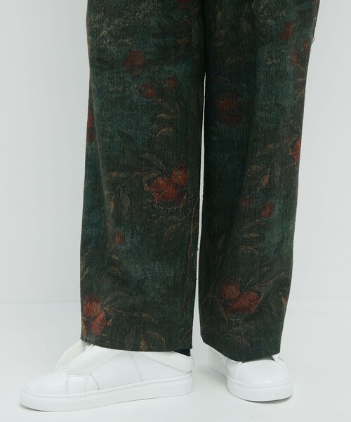 caban（キャバン）の「オーチャードジャカード 2タックパンツ（その他パンツ・レディース・ダークグリーン・S/XS）」の9枚目の写真