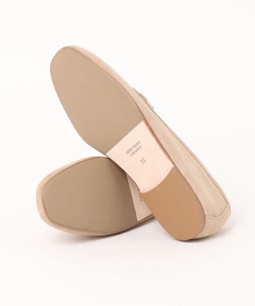 CORSO ROMA,9(コルソローマ)の「【CORSO ROMA 9】スクエアトウビットローファー(W51617)(ローファー・レディース・ブラック/ホワイト/ベージュ系その他・35/36/37/38/39)」の8枚目の写真