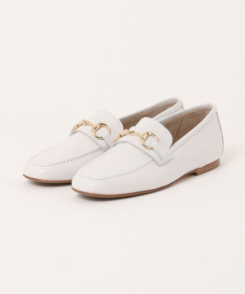 CORSO ROMA,9(コルソローマ)の「【CORSO ROMA 9】スクエアトウビットローファー(W51617)(ローファー・レディース・ブラック/ホワイト/ベージュ系その他・35/36/37/38/39)」の9枚目の写真