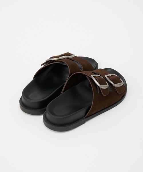 COLONY 2139（コロニートゥーワンスリーナイン）の「ダブルバンドサンダル（サンダル・レディース・ブラック/オフホワイト/ブラウン・LARGE/MEDIUM）」の9枚目の写真