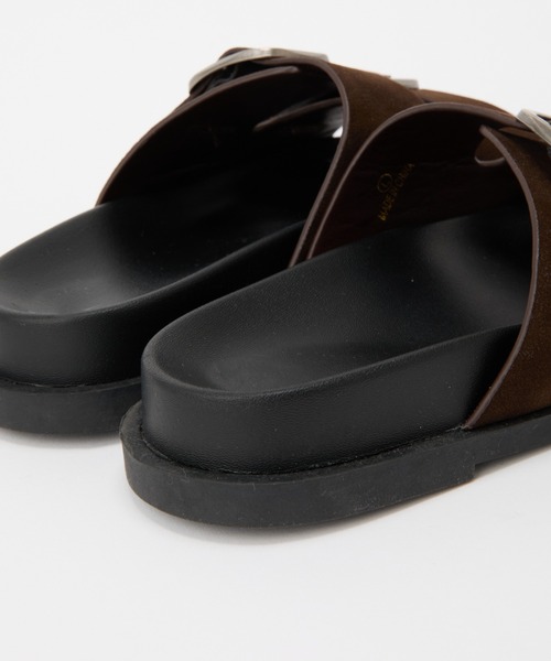 COLONY 2139（コロニートゥーワンスリーナイン）の「ダブルバンドサンダル（サンダル・レディース・ブラック/オフホワイト/ブラウン・LARGE/MEDIUM）」の12枚目の写真