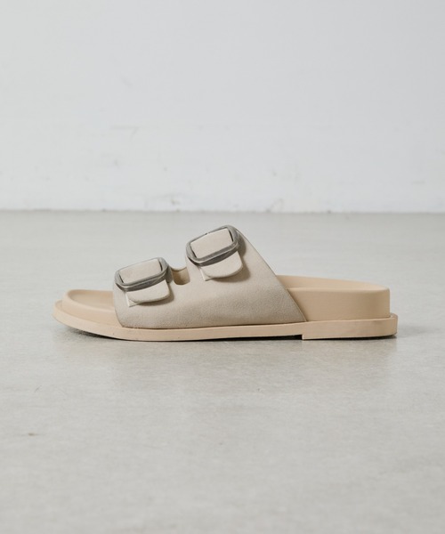 COLONY 2139（コロニートゥーワンスリーナイン）の「ダブルバンドサンダル（サンダル・レディース・ブラック/オフホワイト/ブラウン・LARGE/MEDIUM）」の5枚目の写真