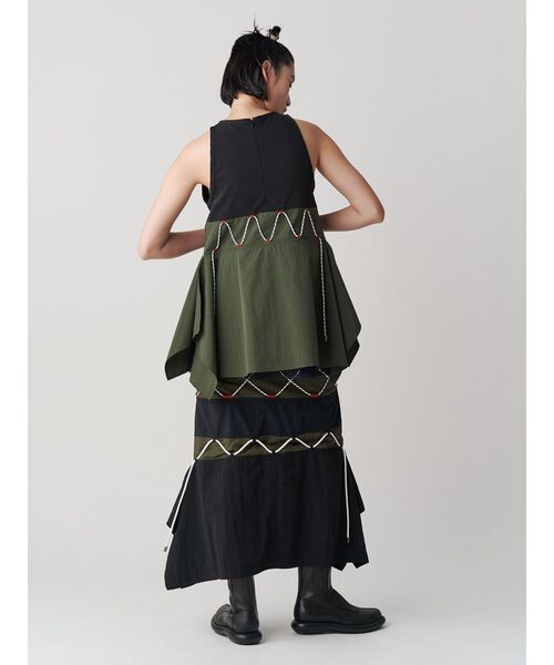 UN3D.（アンスリード）の「WAVE DETAIL SK / ウェーブディテールスカート（スカート・レディース・その他1/ブラック/ホワイト・38/36）」の8枚目の写真