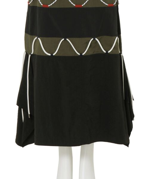 UN3D.（アンスリード）の「WAVE DETAIL SK / ウェーブディテールスカート（スカート・レディース・その他1/ブラック/ホワイト・38/36）」の20枚目の写真