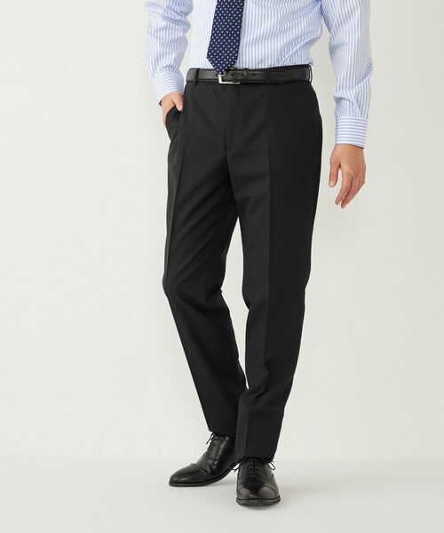 SHIPS Colors(シップス カラーズ)の「SHIPS Colors:〈洗濯機可能〉TW ウォッシャブル スーツ パンツ(セットアップ対応可能)(スーツパンツ・メンズ・ネイビー/ダークブルー/ブラック・42/44/46/48/50/52)」の1枚目の写真