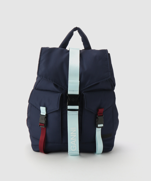 セール】GANNI / ガニー Recycled Tech Backpack（バックパック
