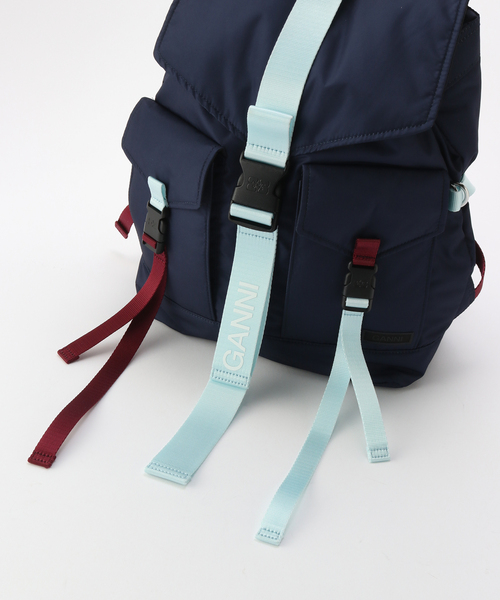 【新品未使用】GANNI/ガニー Recycled Tech Backpack GANNI RECYCLED TECH BACKPACK