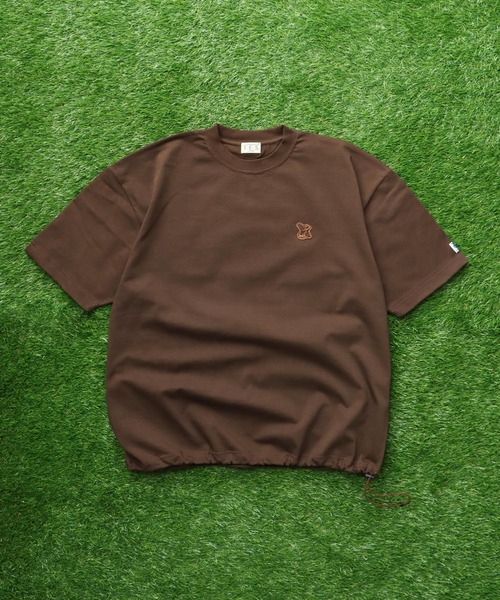The Endless Summer（エンドレスサマー）の「TES SPORTS BIG T-SHIRT / Tシャツ（Tシャツ/カットソー・メンズ・ブラック/ホワイト/ブラウン/ベージュ・SMALL/MEDIUM/LARGE/X-LARGE）」の4枚目の写真