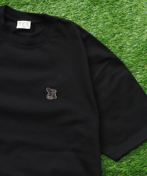 The Endless Summer（エンドレスサマー）の「TES SPORTS BIG T-SHIRT / Tシャツ（Tシャツ/カットソー・メンズ・ブラック/ホワイト/ブラウン/ベージュ・SMALL/MEDIUM/LARGE/X-LARGE）」の6枚目の写真