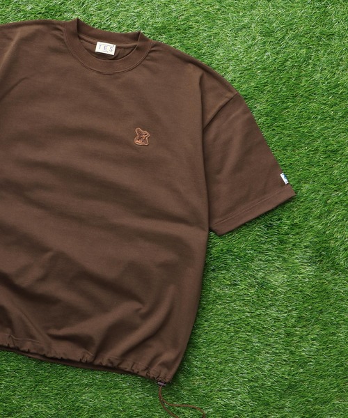 The Endless Summer（エンドレスサマー）の「TES SPORTS BIG T-SHIRT / Tシャツ（Tシャツ/カットソー・メンズ・ブラック/ホワイト/ブラウン/ベージュ・SMALL/MEDIUM/LARGE/X-LARGE）」の13枚目の写真