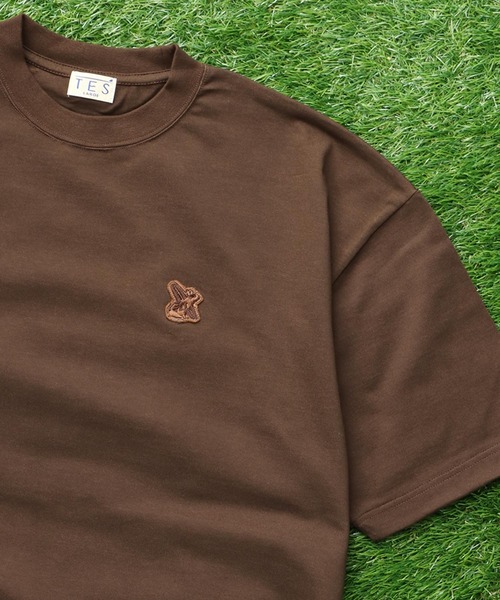 The Endless Summer（エンドレスサマー）の「TES SPORTS BIG T-SHIRT / Tシャツ（Tシャツ/カットソー・メンズ・ブラック/ホワイト/ブラウン/ベージュ・SMALL/MEDIUM/LARGE/X-LARGE）」の14枚目の写真