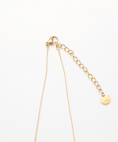 Phoebe（フィービィー）の「【金属アレルギー対応】シューティングスターステーションネックレス/全長:40.5cm+5cm/サージカルステンレス（ネックレス・レディース・イエローゴールド・FREE）」の7枚目の写真