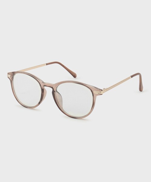 OPAQUE.CLIP（オペークドットクリップ）の「UV＆ブルーライトカットだてめがね（サングラス・レディース・グレー/ブラック/ダークブラウン・00）」の3枚目の写真