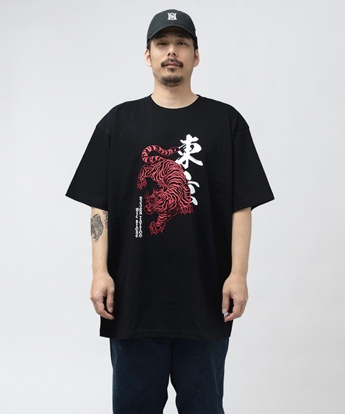 彫師美漸-BIZEN x MFC STORE TOKYO HOOD S/S TEE（Tシャツ