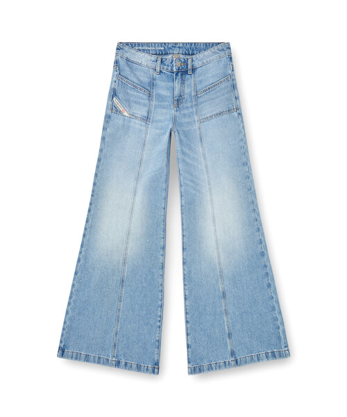 DIESEL(ディーゼル)の「ウィメンズ デニムパンツ D-AKII(デニムパンツ・レディース・ブルー・23inch/24inch/25inch/26inch/27inch/28inch)」の5枚目の写真