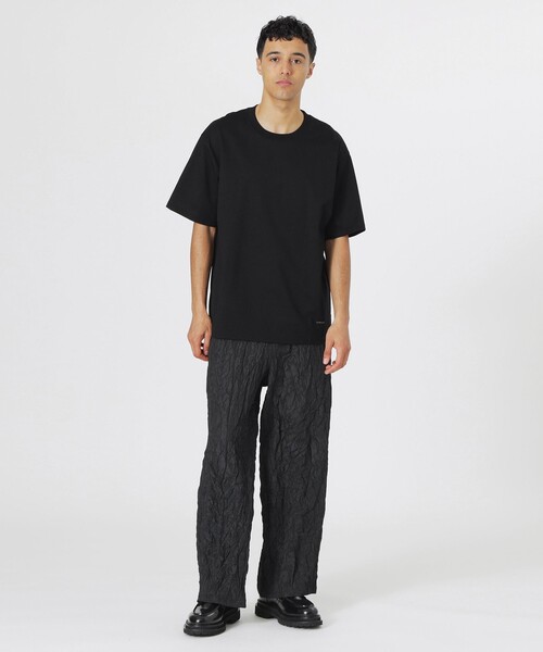 LOVELESS（ラブレス）の「リンクルタフタワイドイージー（その他パンツ・メンズ・ブラック・S/M/L）」の2枚目の写真