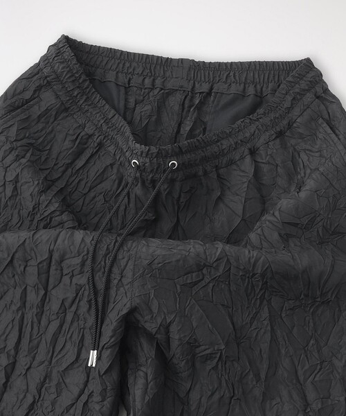 LOVELESS（ラブレス）の「リンクルタフタワイドイージー（その他パンツ・メンズ・ブラック・S/M/L）」の9枚目の写真