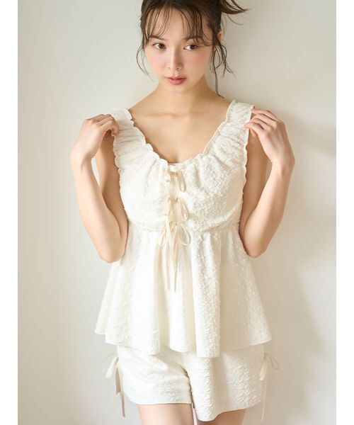 SNIDEL HOME（スナイデルホーム）の「ポップコーンタンクトップ