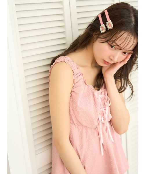 ポップコーンタンクトップ（ルームウェア/パジャマ）｜SNIDEL HOME