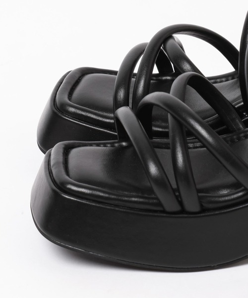 Heather（ヘザー）の「チューブクロスサンダル　324622（サンダル・レディース・アイボリー/ブラック・M/L）」の10枚目の写真