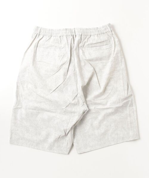 ADAM PATEK(アダムパテック)の「【ADAMPATEK/アダムパテック】uneven dyeing short pants/ムラ染めプリントワイドショートパンツ(その他パンツ・レディース・グレー/ホワイト/ブラック・2/1)」の20枚目の写真