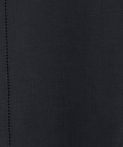 GALERIE VIE(ギャルリー ヴィー)の「リブコンビフレンチリネン ワイドシャツ(シャツ/ブラウス・レディース・キャメル/ホワイト/ダークブルー/グレー・FREE)」の12枚目の写真