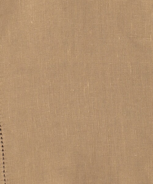 GALERIE VIE(ギャルリー ヴィー)の「リブコンビフレンチリネン ワイドシャツ(シャツ/ブラウス・レディース・キャメル/ホワイト/ダークブルー/グレー・FREE)」の15枚目の写真