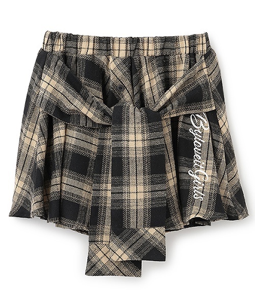 by LOVEiT(バイラビット)の「フェイクスカート(スカート・キッズ・ブラック/ベージュ・120cm/130cm/140cm/150cm/160cm)」の1枚目の写真