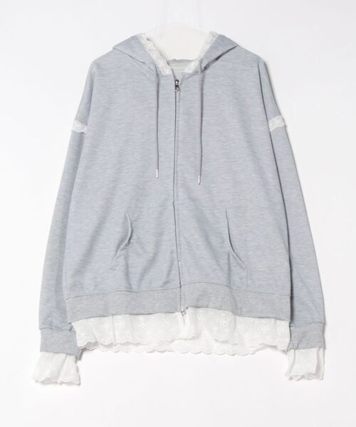 ♡♡新品未使用タグ付き♡♡リズレー♡♡レースパーカー♡♡ ♡♡新品未使用タグ付き♡♡リズレー♡♡レースパーカー♡♡