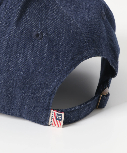 ITEMS URBANRESEARCH(アイテムズ アーバンリサーチ)の「Healthknit ロゴ刺繍CAP(キャップ・メンズ・ベージュ/ブルー系その他/ブラック・-)」の15枚目の写真