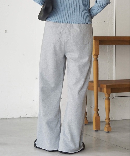 tiptop（ティップトップ）の「【ZOZO限定Sサイズあり】リメイク加工スウェットパンツ（スウェットパンツ・レディース・ブラック/グレー/ライトグレー/ブラック系その他/ブラウン・M/S）」の19枚目の写真