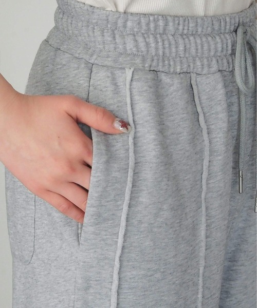 tiptop（ティップトップ）の「【ZOZO限定Sサイズあり】リメイク加工スウェットパンツ（スウェットパンツ・レディース・ブラック/グレー/ライトグレー/ブラック系その他/ブラウン・M/S）」の7枚目の写真