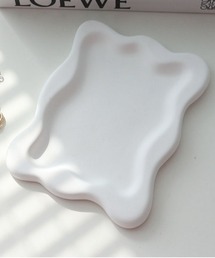 Fun & Daily（ファンアンドデイリー）の「F&D : セラミックウェーブジュエリートレー（インテリア雑貨）」