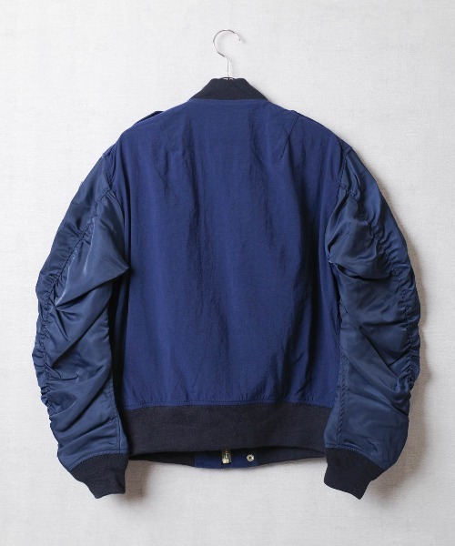 HOUSTON INC. MA-1 フライトジャケット L HOUSTON / ヒューストン】MA-1 FLIGHT JACKET / MA-1 フライト