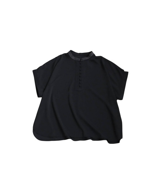 antiqua(アンティカ)の「レース襟ドルマントップス(シャツ/ブラウス・レディース・ブラック/オフホワイト・ONESIZE)」の17枚目の写真